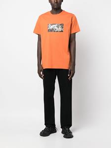 Maharishi T-shirt met print - Oranje