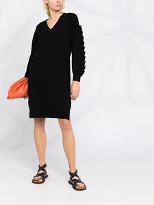 Barrie Kasjmier jurk - Zwart