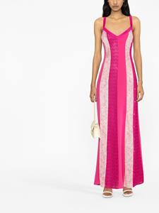 Missoni Gestreepte jurk - Roze