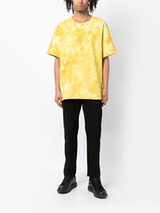 Alchemist T-shirt met tie-dye print - Geel
