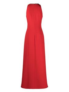 Safiyaa Mouwloze maxi-jurk - Rood