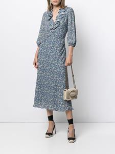 TWINSET Maxi-jurk met bloemenprint - Blauw