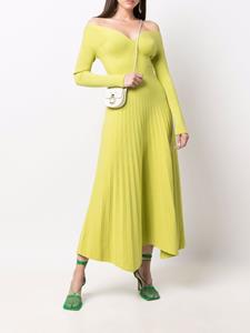 Maria Lucia Hohan Ribgebreide jurk - Groen