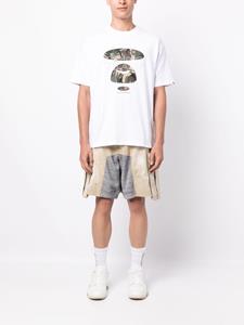 AAPE BY *A BATHING APE T-shirt met grafische print - Wit