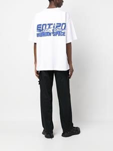 Enterprise Japan T-shirt met logoprint - Wit