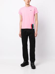 Izzue T-shirt met logopatch - Roze