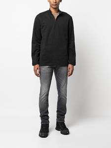Calvin Klein Jeans Top met col - Zwart