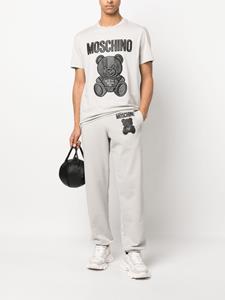 Moschino T-shirt met teddybeerprint - Grijs
