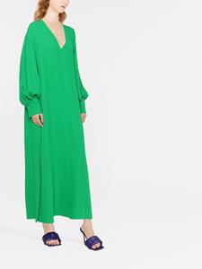 Valentino Maxi-jurk met V-hals - Groen