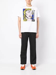 Junya Watanabe MAN T-shirt met print - Wit