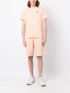 Maison Kitsuné T-shirt met logoprint - Roze