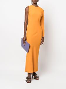 Erika Cavallini Asymmetrische maxi-jurk - Oranje