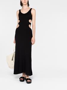 Chloé Maxi-jurk met gekreukt-effect - Zwart