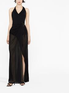 Louisa Ballou Mouwloze jurk - Zwart
