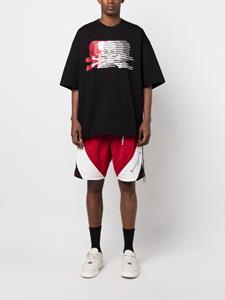 Mastermind Japan T-shirt met doodskopprint - Zwart