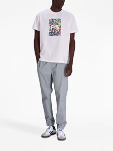 PS Paul Smith Skull graphic-print T-Shirt - Wit
