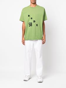 BODE T-shirt met logo - Groen