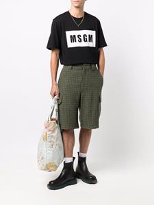 MSGM T-shirt met logoprint - Zwart