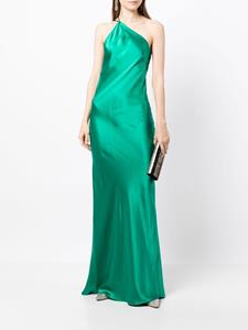 Michelle Mason Asymmetrische jurk - Groen