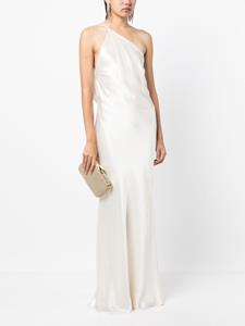 Michelle Mason Asymmetrische jurk - Wit