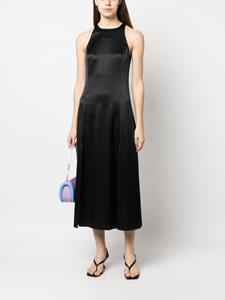 Loulou Studio Mouwloze jurk - Zwart
