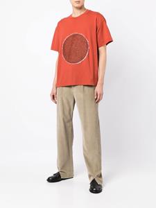 Craig Green T-shirt met ronde hals - Rood