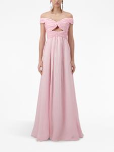 Giambattista Valli Off-shoulder avondjurk - Roze