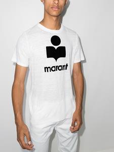 ISABEL MARANT T-shirt met logoprint - Wit