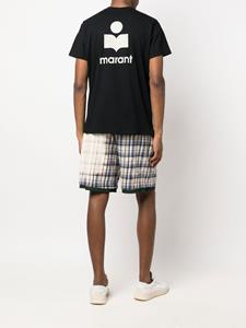 MARANT T-shirt met logoprint - Zwart