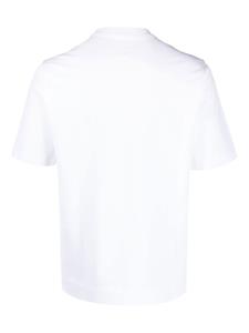 Circolo 1901 T-shirt met piqué weving - Wit