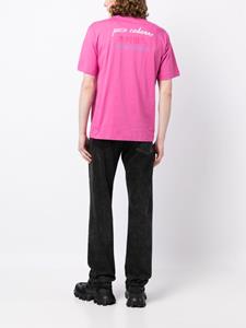 Paco Rabanne T-shirt met logoprint - Roze