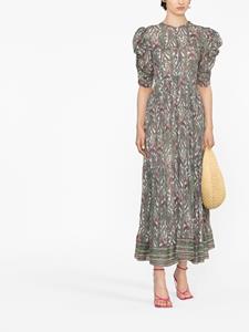 ISABEL MARANT Maxi-jurk met paisley-print - Wit