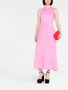 Prada Maxi-jurk met logo - Roze