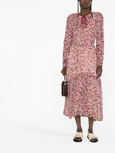 MARANT ÉTOILE Maxi-jurk met bloemenprint - Rood