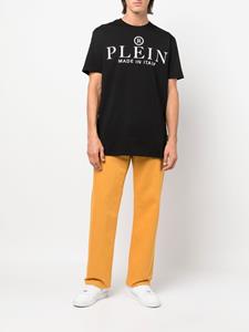 Philipp Plein T-shirt met logoprint - Zwart