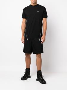 Philipp Plein T-shirt met logopatch - Zwart