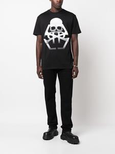 Philipp Plein T-shirt met ronde hals - Zwart