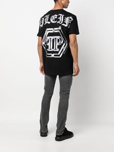 Philipp Plein T-shirt met print - Zwart