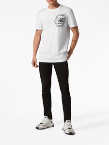 Philipp Plein T-shirt met logoprint - Wit