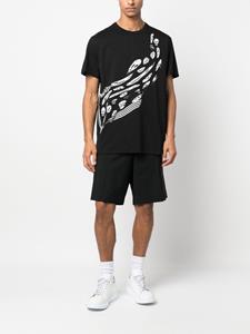 Alexander McQueen T-shirt met print - Zwart