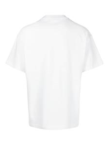 Soulland T-shirt met paisley-logo - Wit