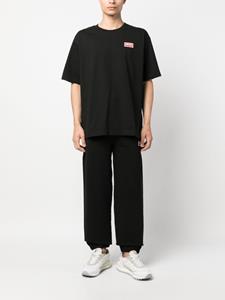 Kenzo Paris-print cotton T-shirt - Zwart