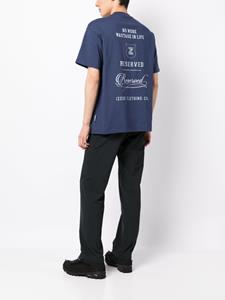 Izzue T-shirt met print - Blauw