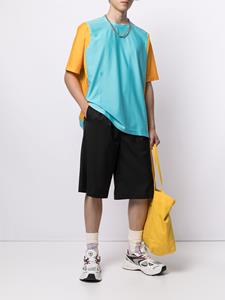 Fumito Ganryu T-shirt met ronde hals - Blauw