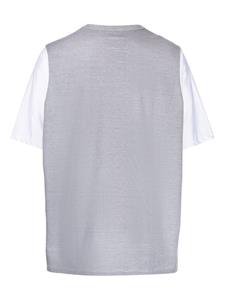 Fumito Ganryu T-shirt met logopatch - Grijs