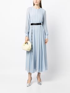 Karl Lagerfeld Maxi-jurk met lange mouwen - Blauw