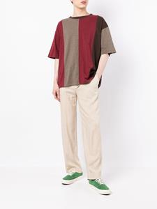 YMC Gestreept T-shirt - Rood