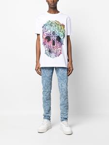 Philipp Plein T-shirt met barokprint - Wit