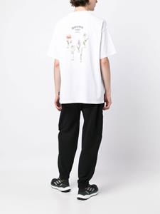 FIVE CM T-shirt met bloemenprint - Wit