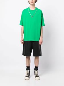 FIVE CM T-shirt met kettingdetail - Groen